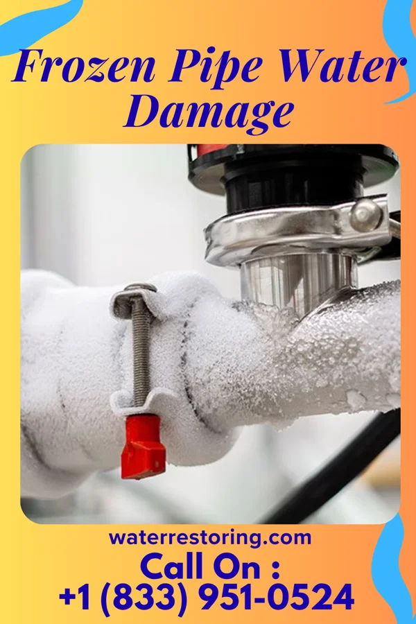 Frozen Pipe Water Damage in Galt, IA